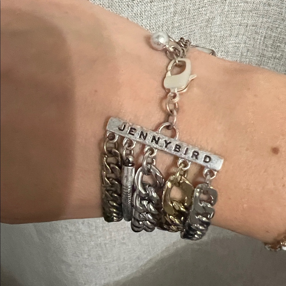 JENNY BIRD MIXED METALS BRACELET - Picture 2 of 8